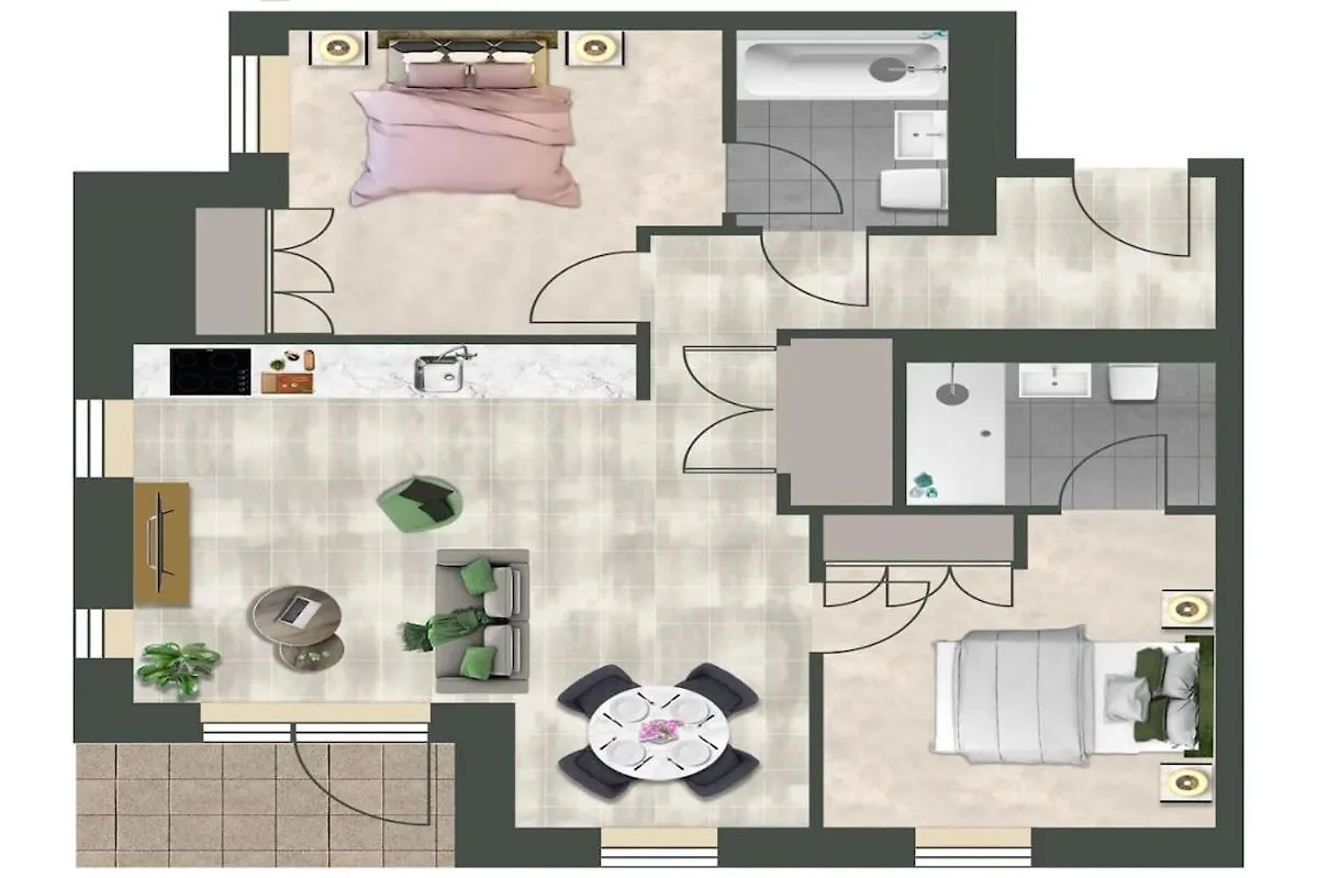 Apartmán Newly Luxury Nests - Central Edinburgh Location Velká Británie